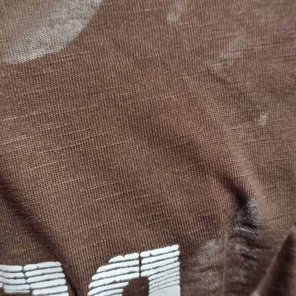 New 'Hola Beaches' T-Shirt Cover Up Dress In Cafe - Picture 7 of 10